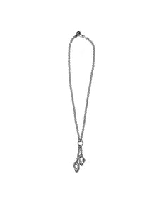 OCTI - Double Island Necklace 18 Inch - AW25 - Silver